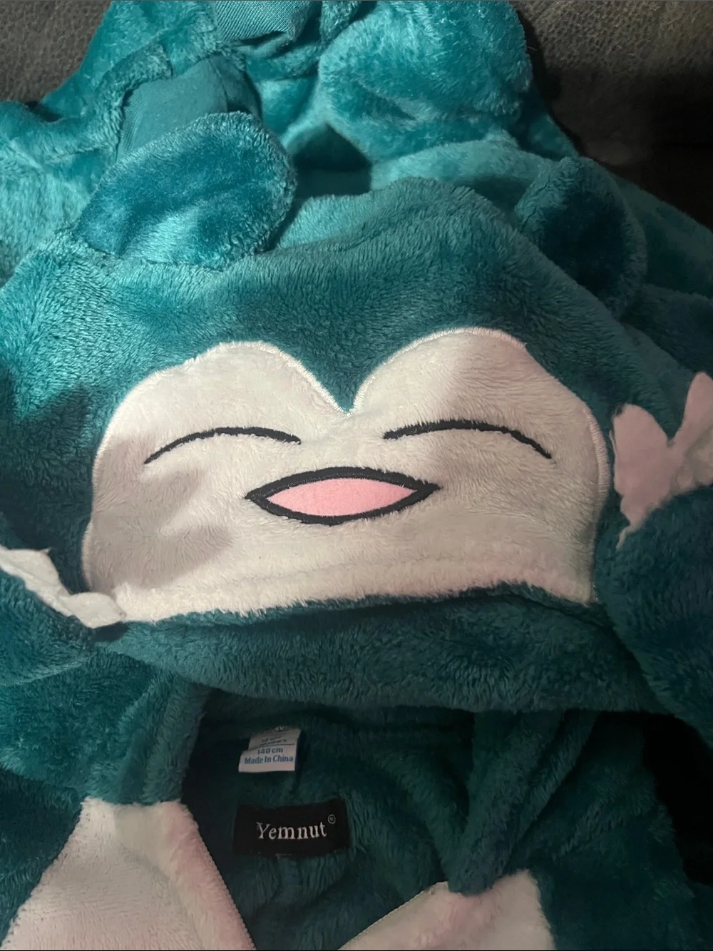 Pokemon snorlax onesie
